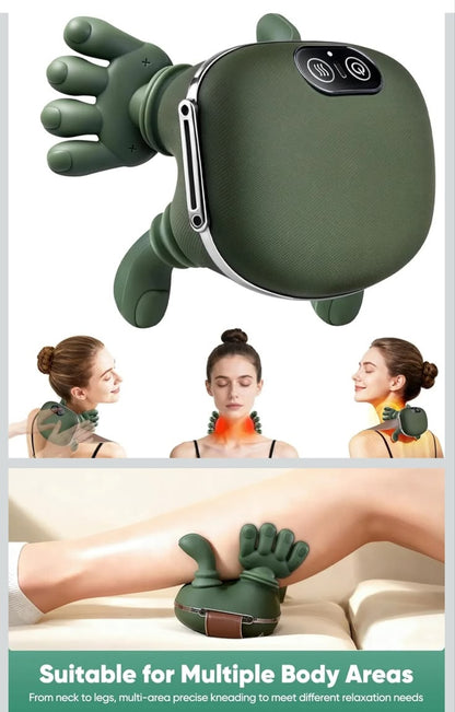 🧘 RelaxPro™ Electric Neck & Shoulder Massager Deep Tissue Relaxation | Stress Relief | Smart Heat Therapy